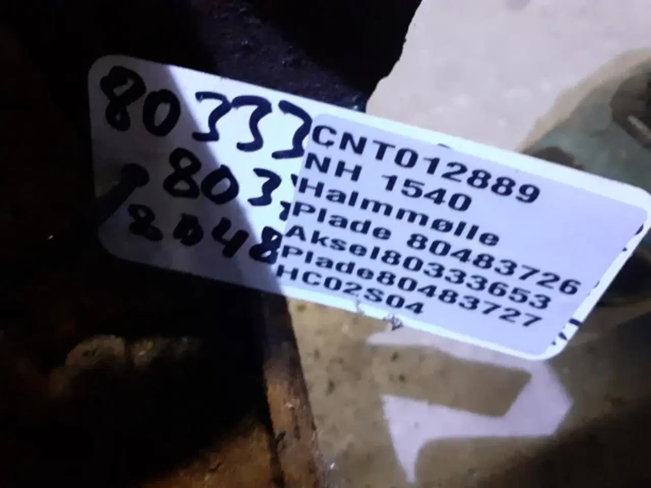 Billede 3 - New Holland 1540 Halmmølle