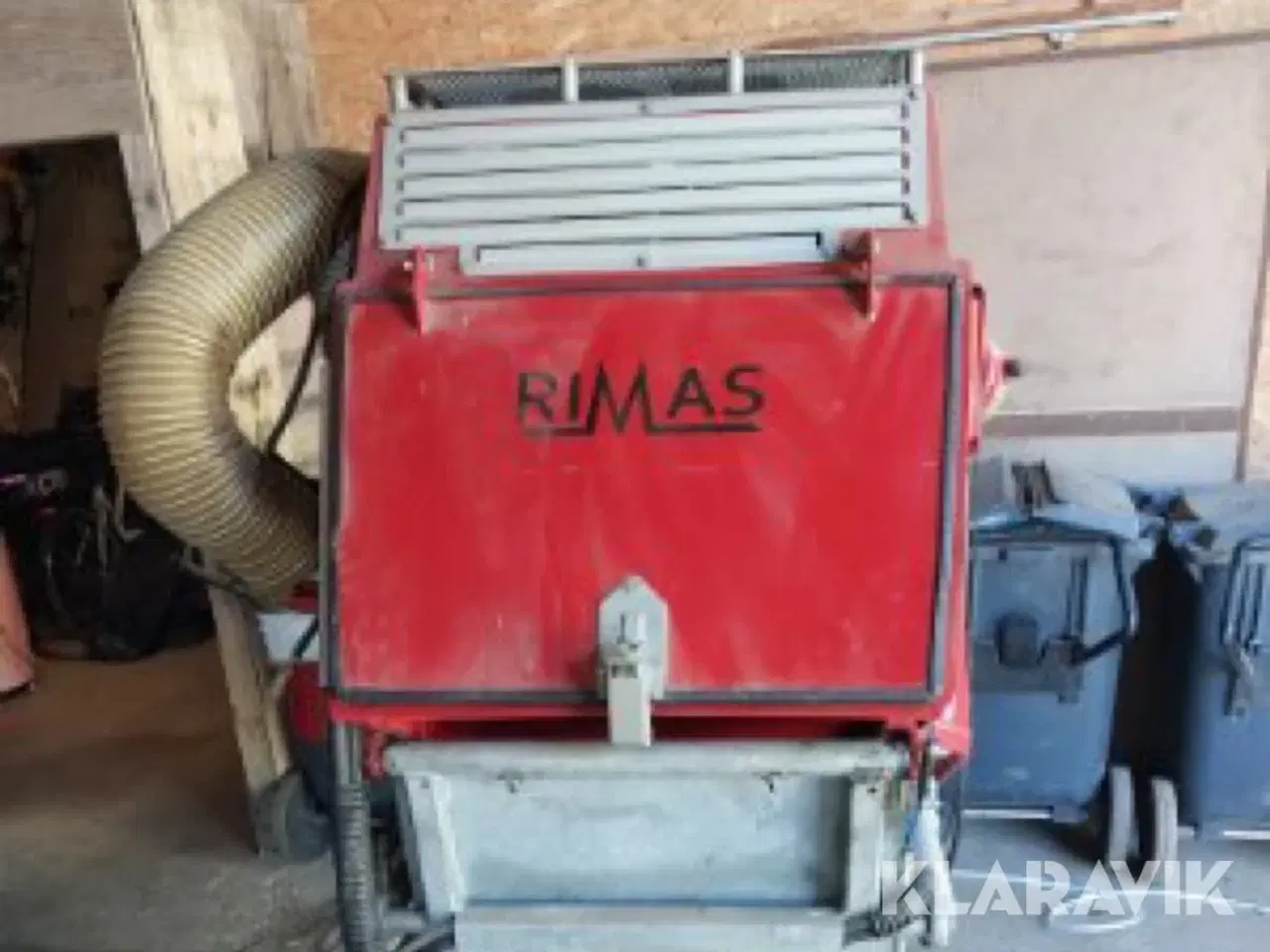 Billede 3 - Løvsuger med kost Rimas FSA 9 kW