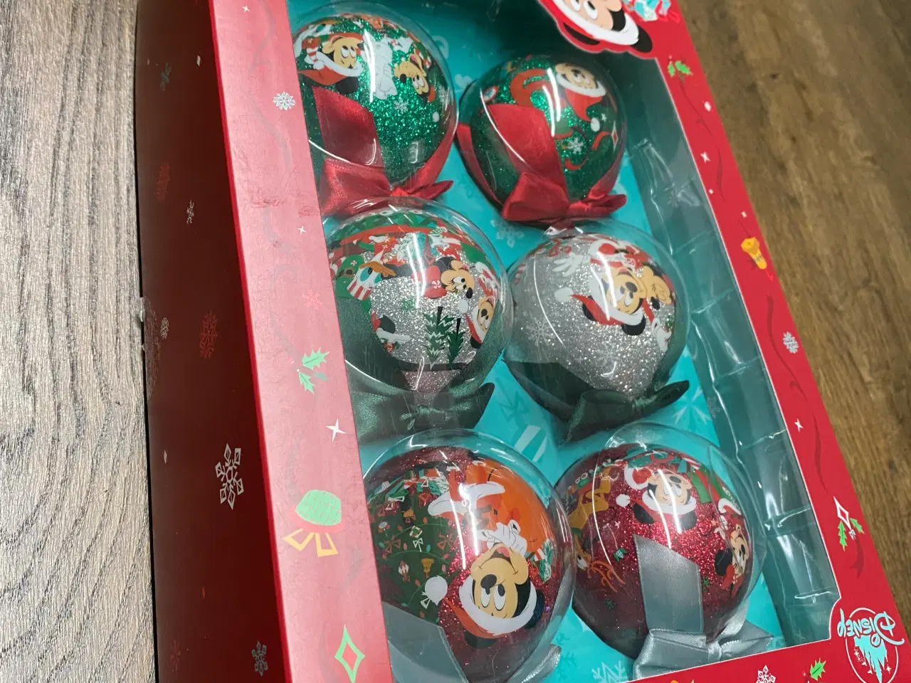 Billede 1 - Disney Minnie og Mickey Julekuglesæt