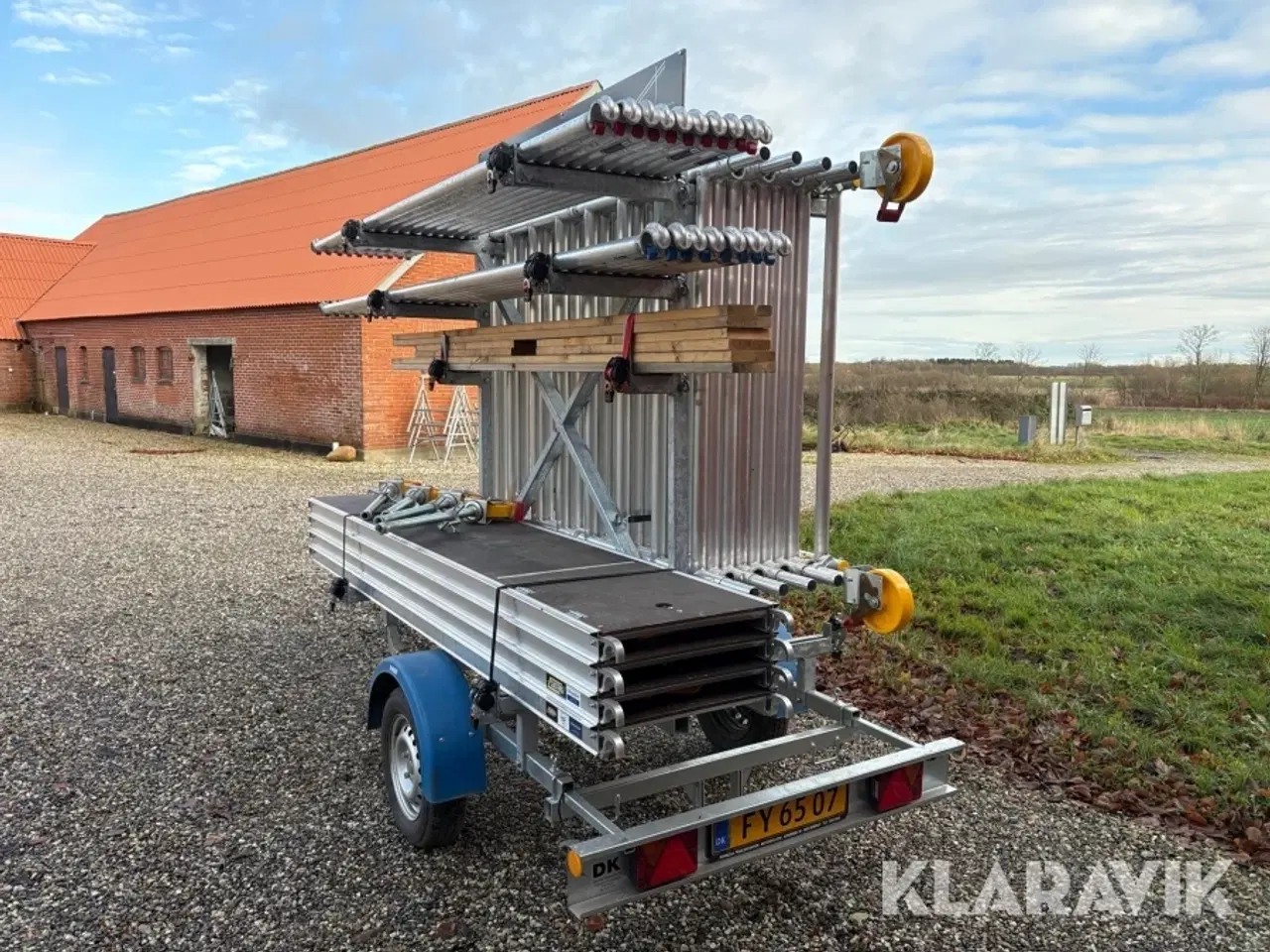 Billede 4 - Stilladstrailer Kongeaa Neptun N7-17