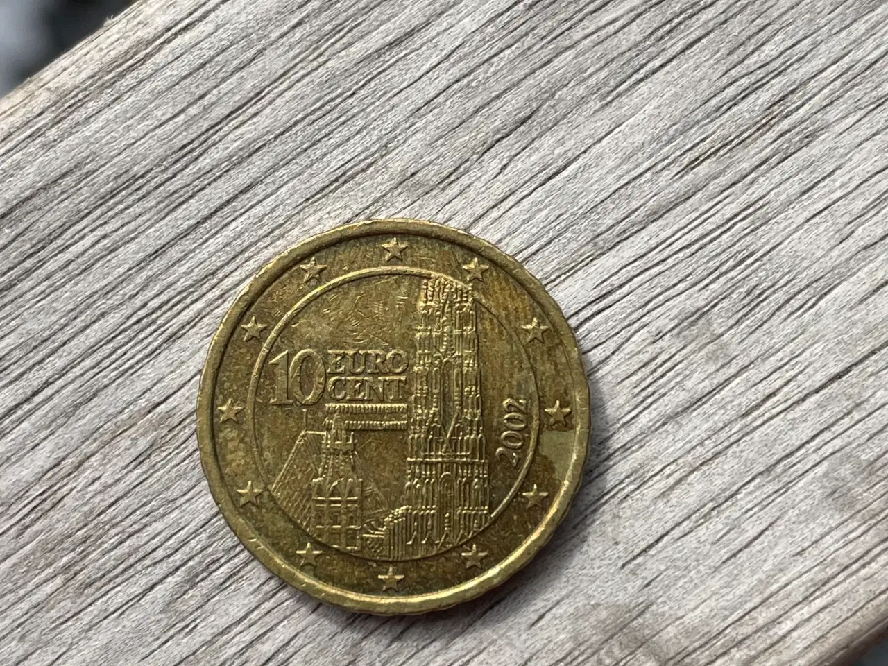 Billede 6 - 1+2Euro 2002+ 10 østriske eurocent 2002