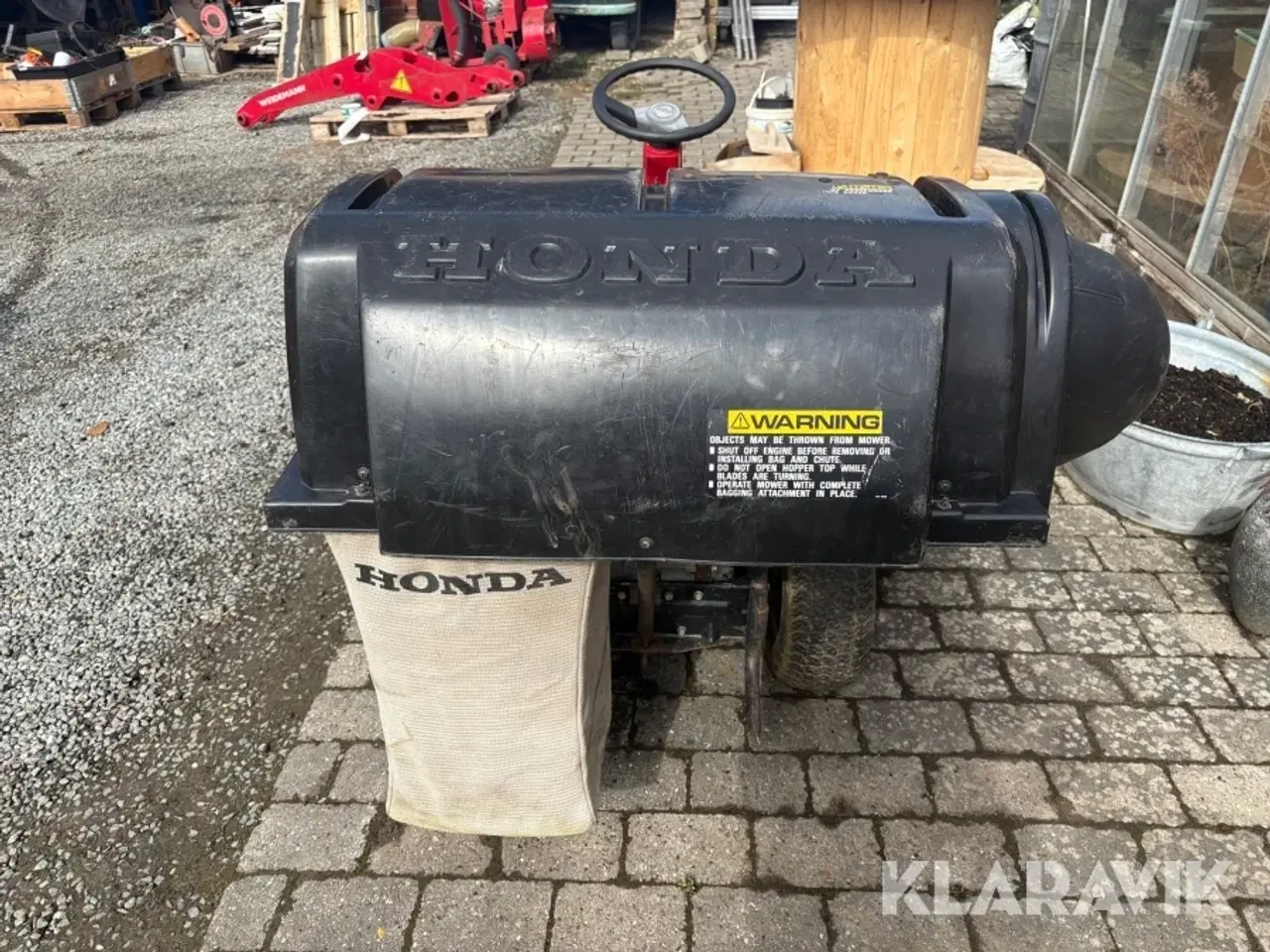 Billede 5 - Havetraktor Honda Hydrostatic 3011 med opsamler