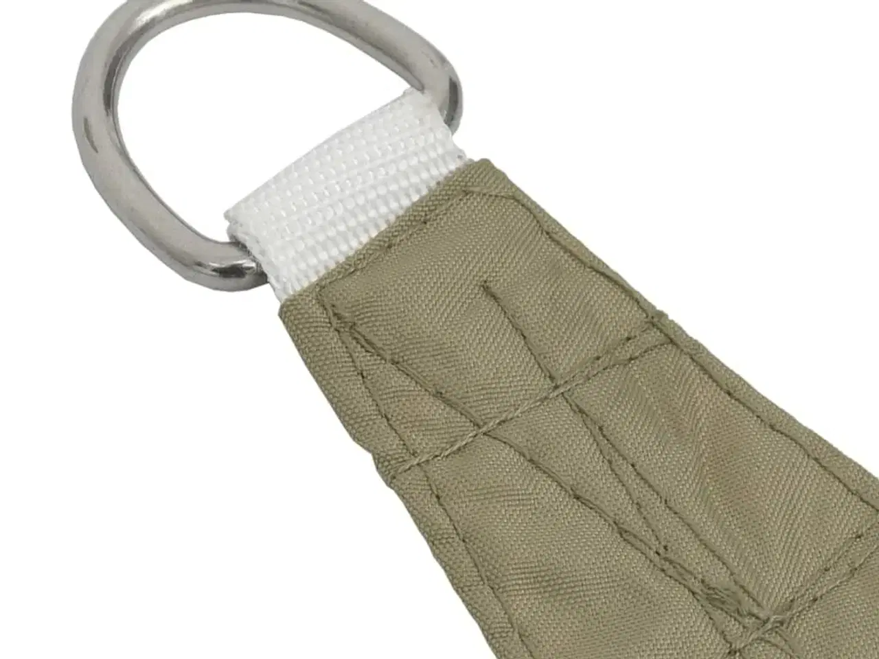 Billede 4 - Solsejl 2,5x2,5x3,5 m trekantet oxfordstof beige