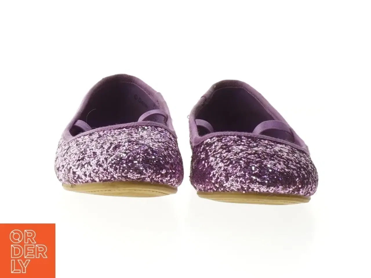 Billede 3 - Glitrende lilla ballerina børnesko fra Disney (str. 31 )