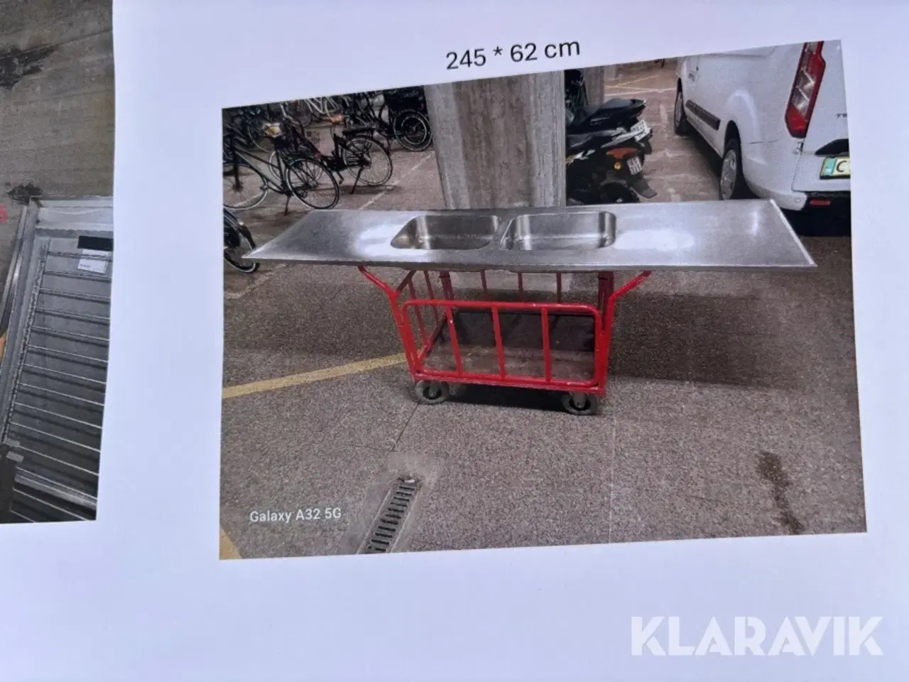 Billede 6 - Køkken bordplade + opvaskemaskine bord