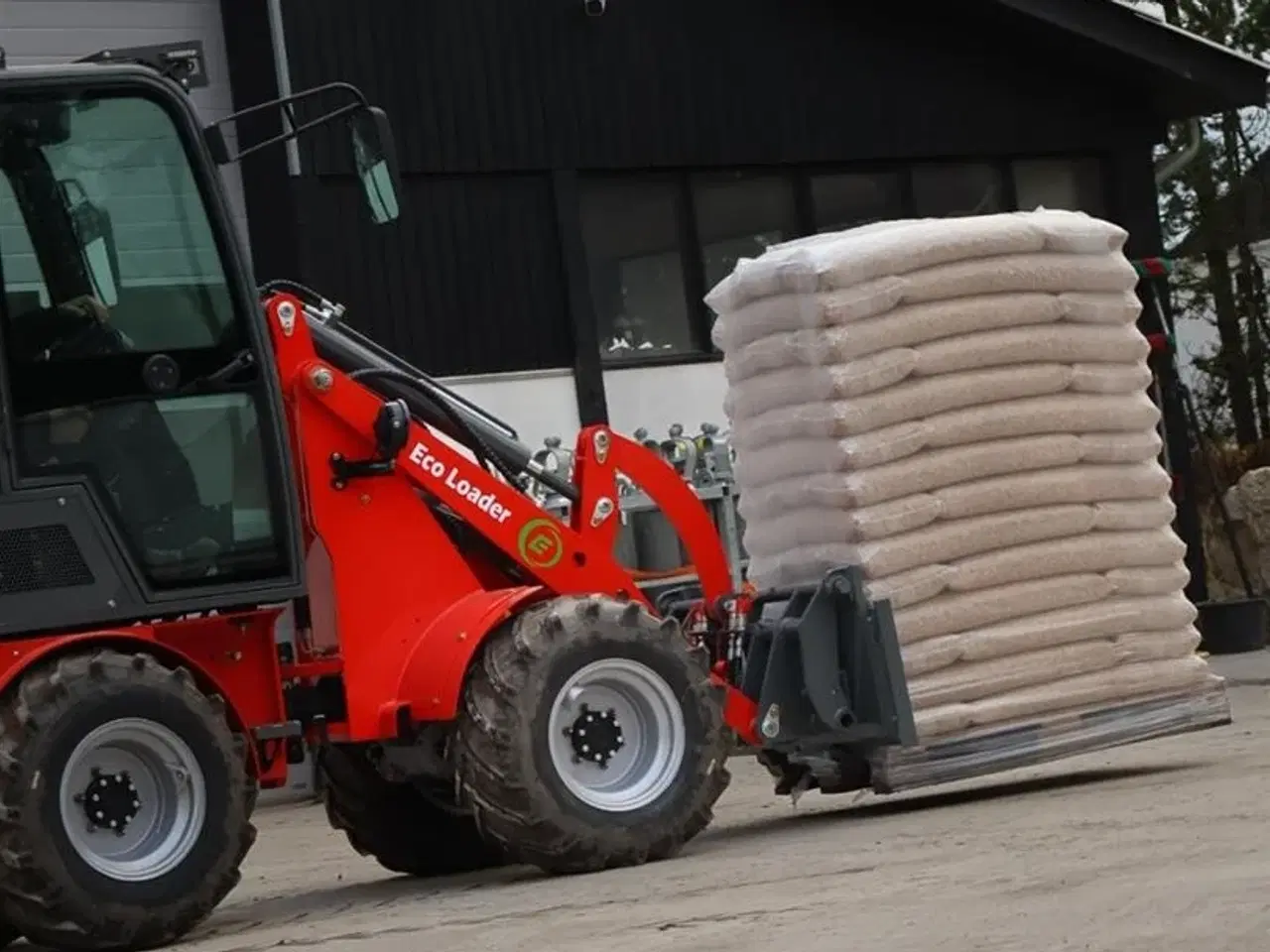 Billede 2 - Eco Loader 1000E EL inkl. skovl & pallegafler