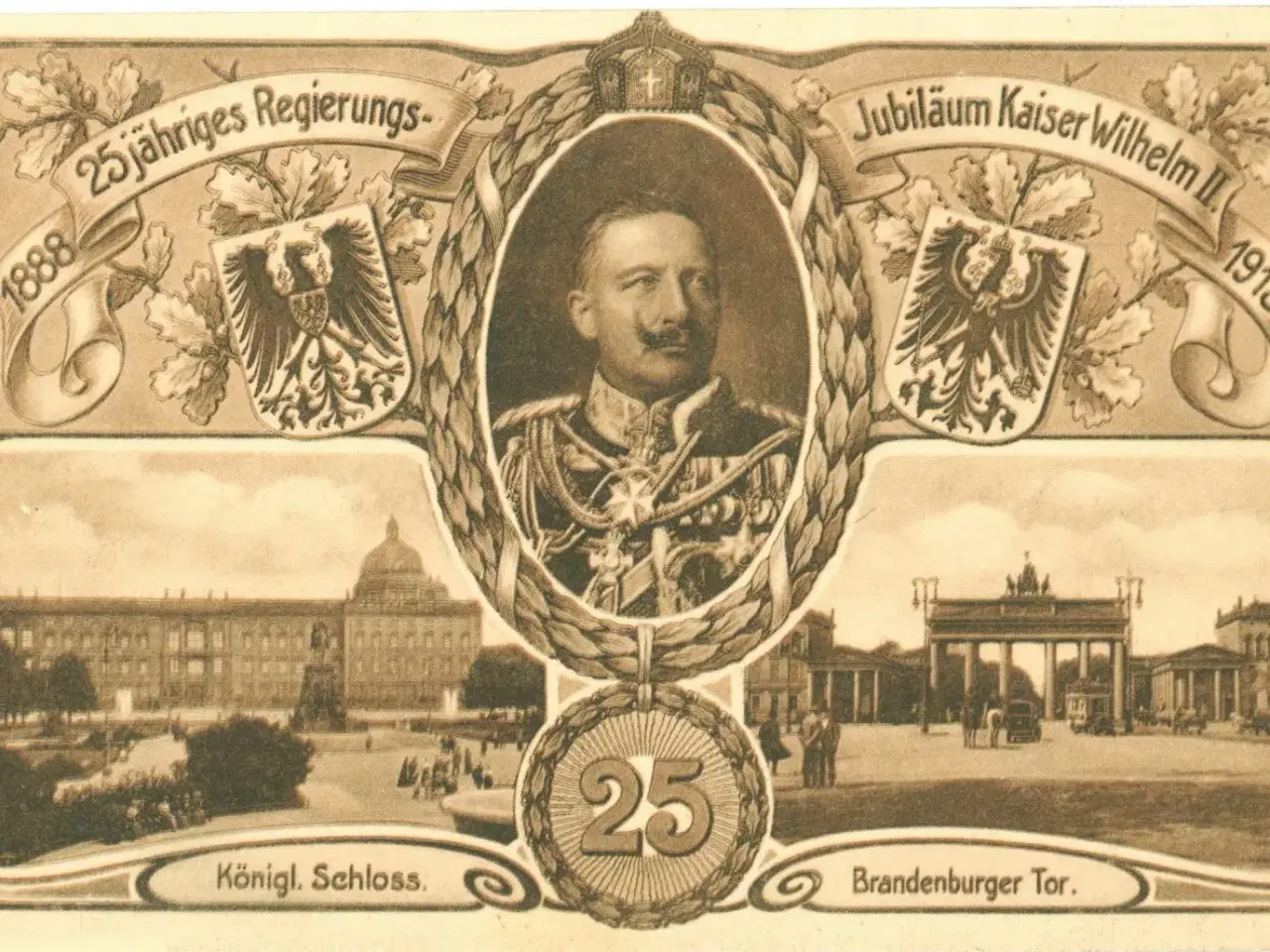 Billede 1 - Den tyske kejser Wilhelm II. 1913