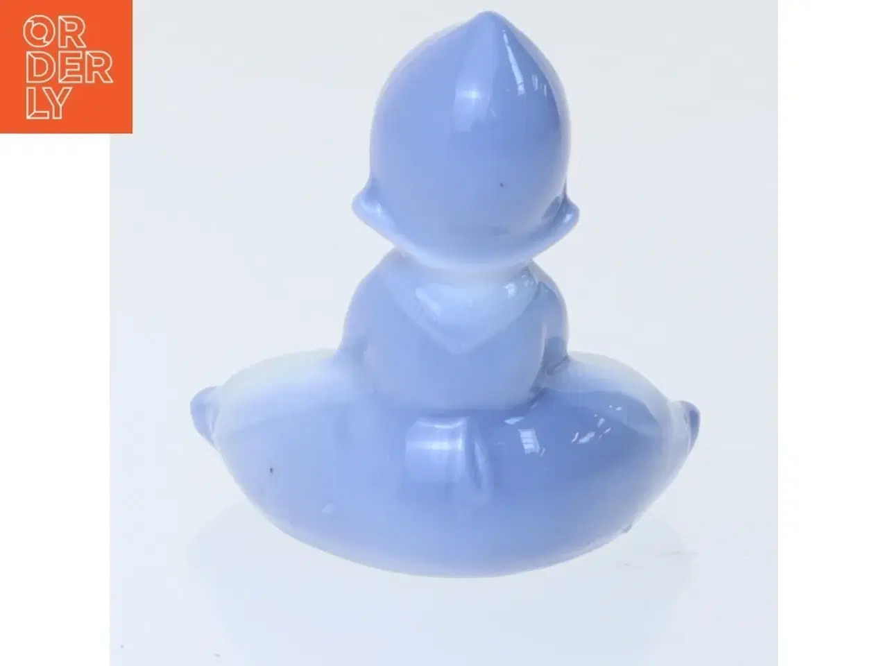 Billede 2 - Keramikfigur med bedende gestus (str. 6 cm)