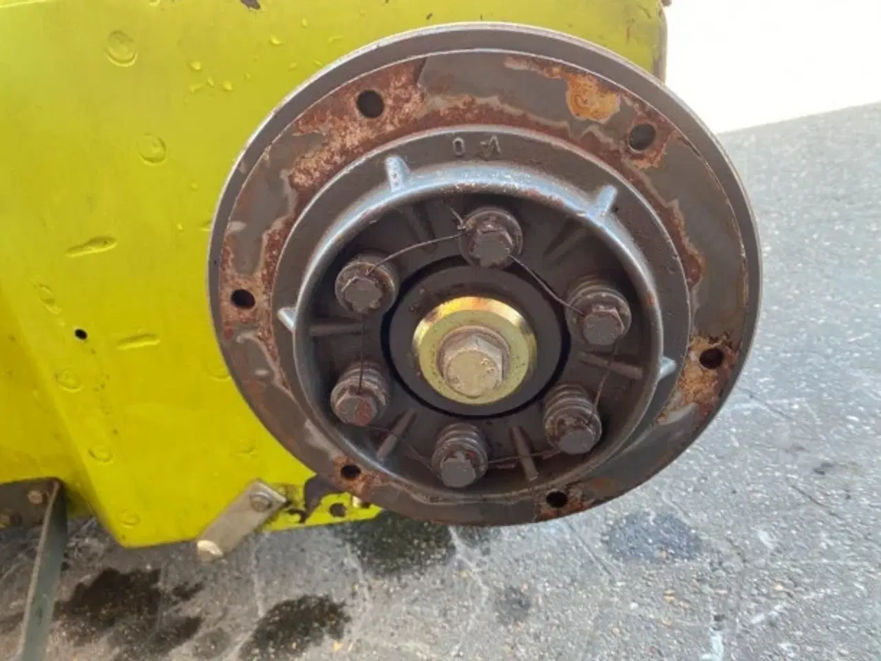 Billede 3 - Claas Lexion 580 Indføringskanal