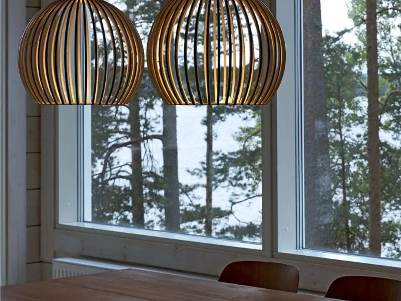 Billede 2 - Loftslampe Octo 4241 Pendel sort ø45. 2stk
