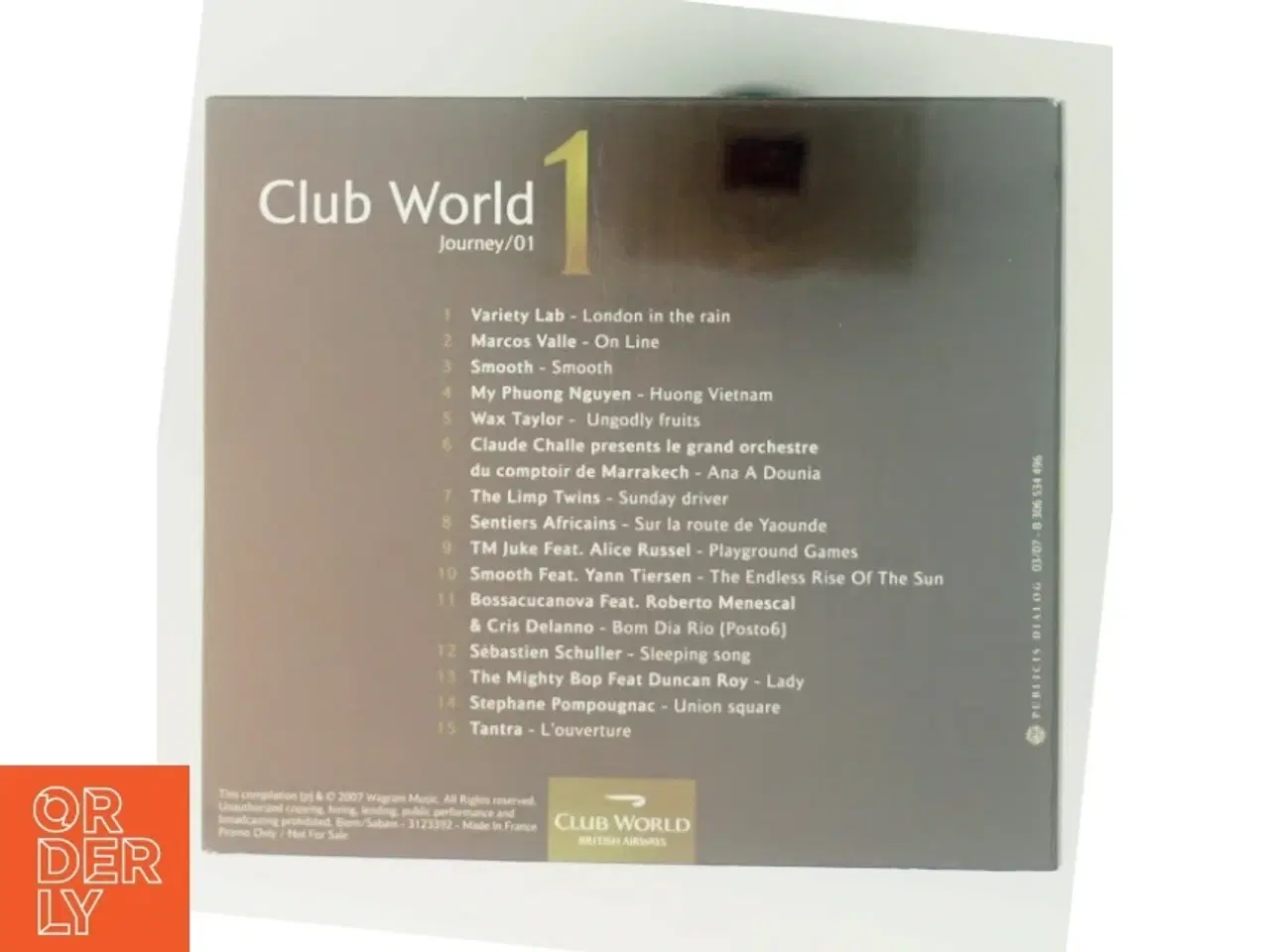 Billede 6 - Club World Promo CD fra British Airways