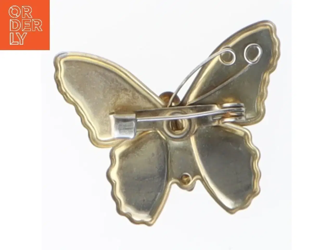 Billede 3 - Sommerfugl broche (str. 3,5 cm)