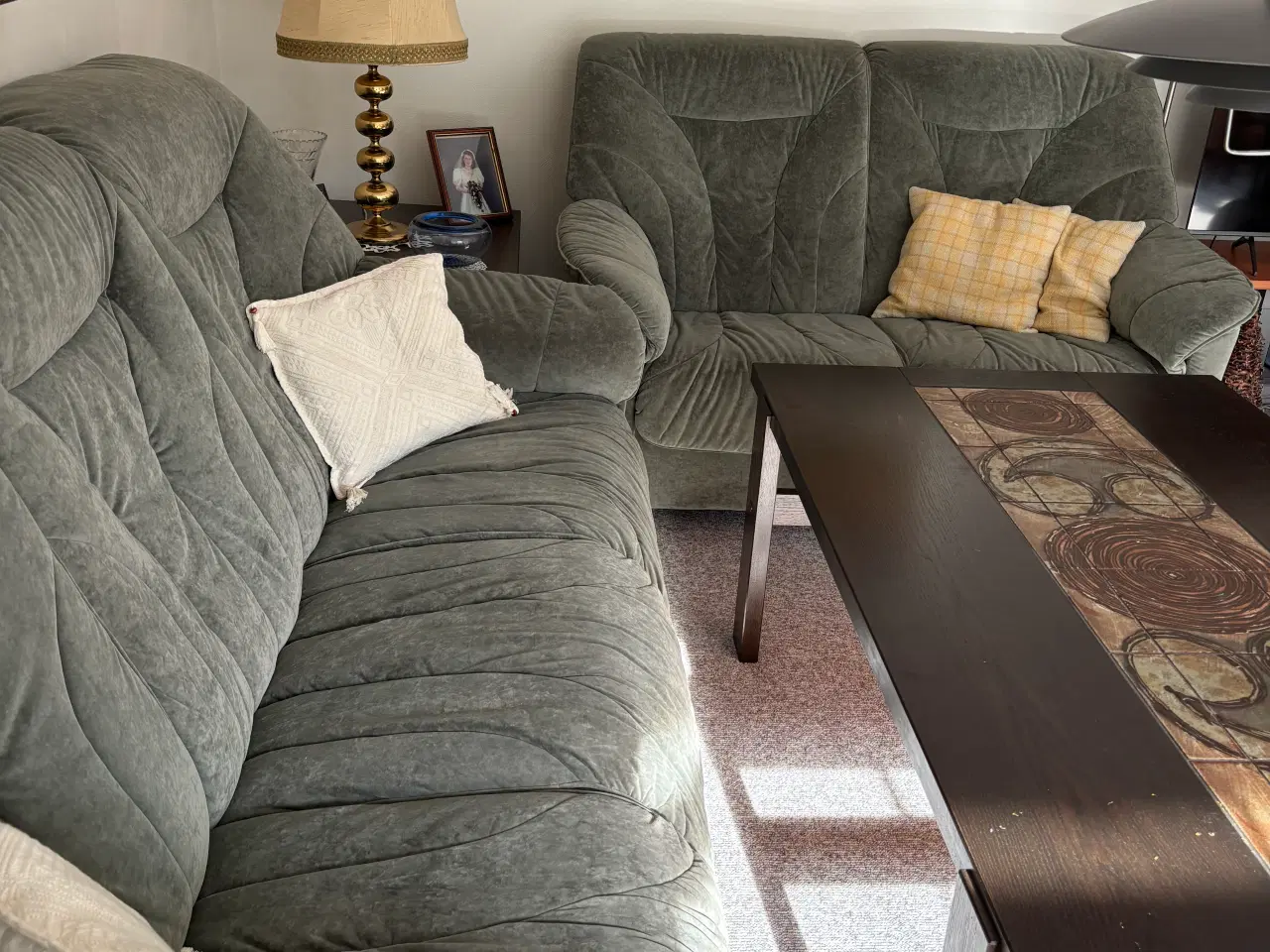 Billede 4 - Sofagruppe og sofa bord