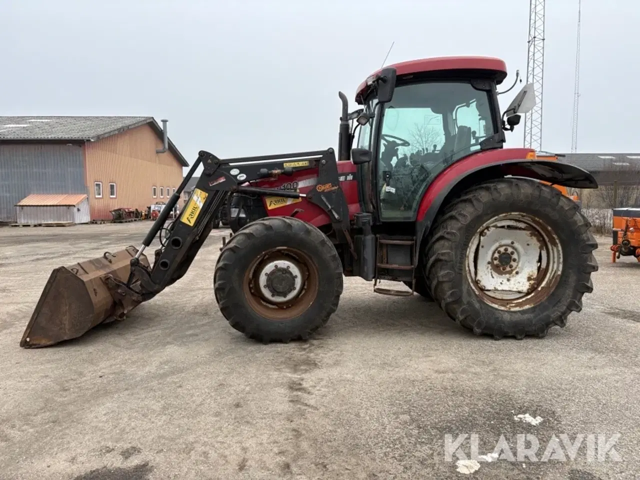 Billede 2 - Traktor Case MXU100 med frontlæsser