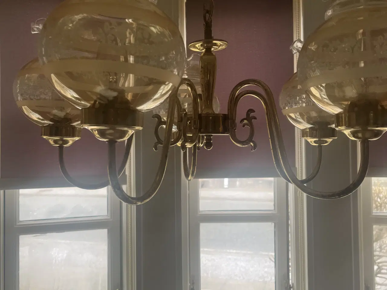 Billede 2 - 5 arms bordlampe. 