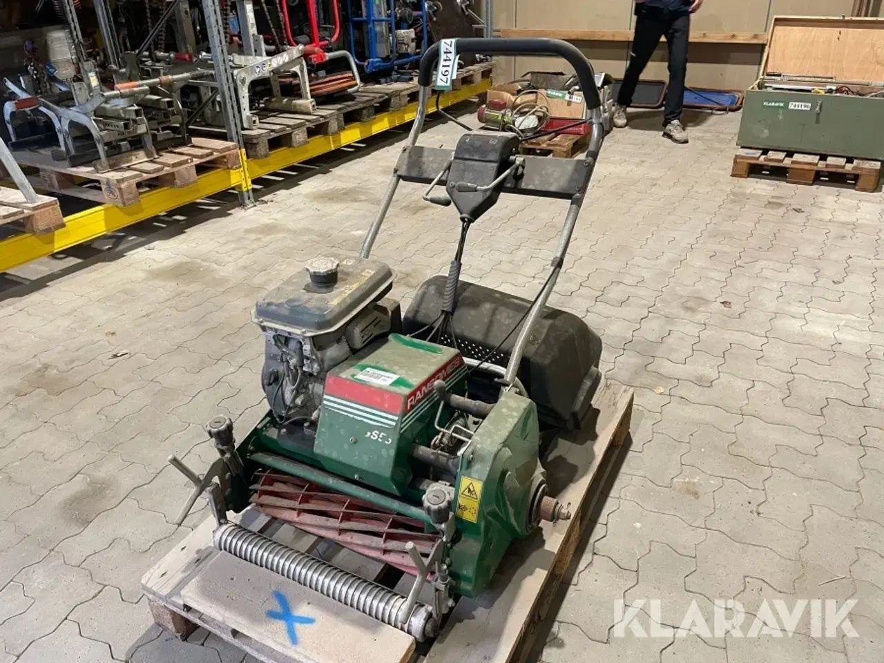 Billede 1 - Græsslåmaskine Ransomes sims Supergreen 50