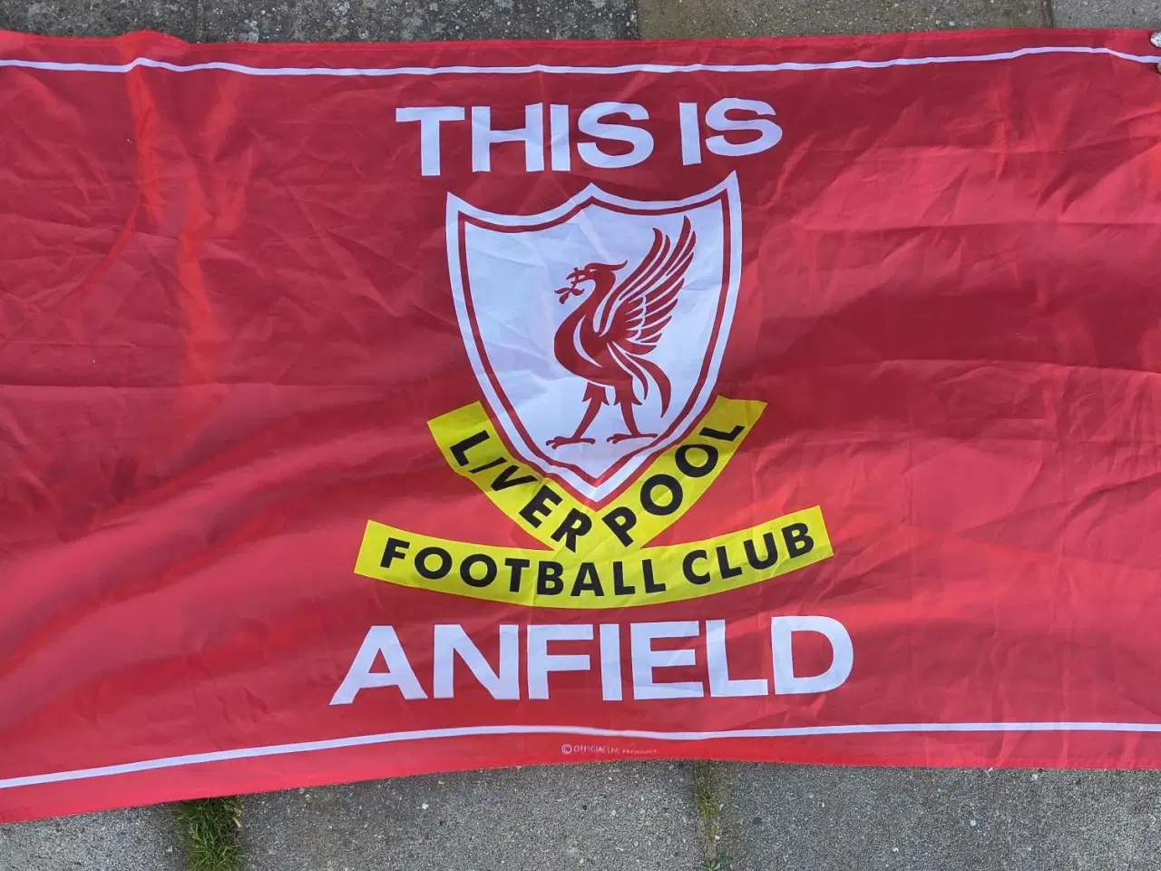 Billede 1 - NYT LIVERPOOL F.C. FLAG, 145X85 CM
