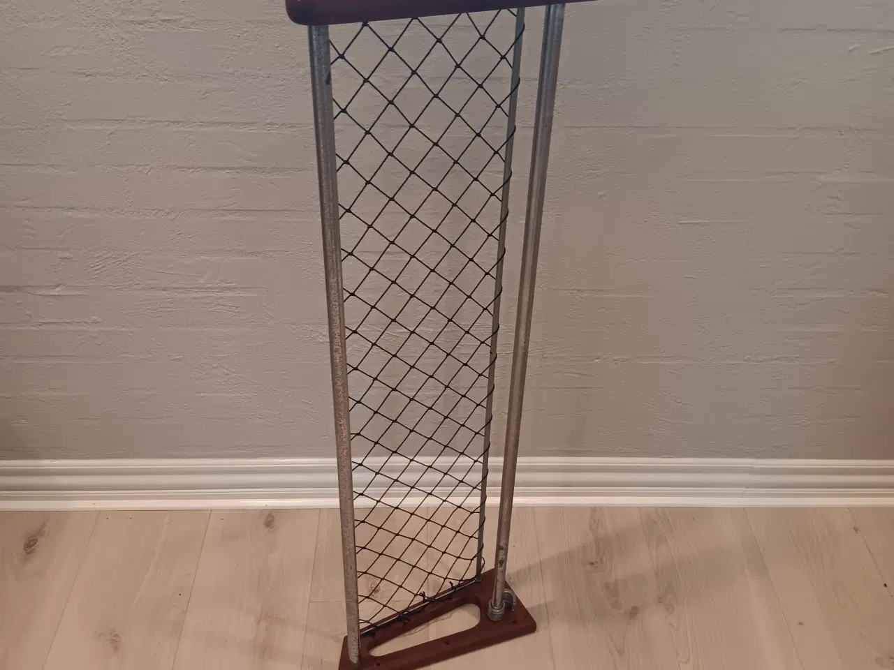 Billede 1 - Børge Mogensen hattehylde/knagerække teaktræ/krom