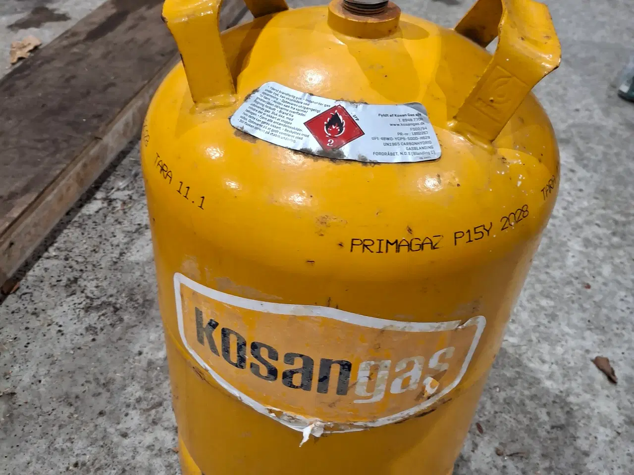 Billede 1 - 11 kg. Gasflaske