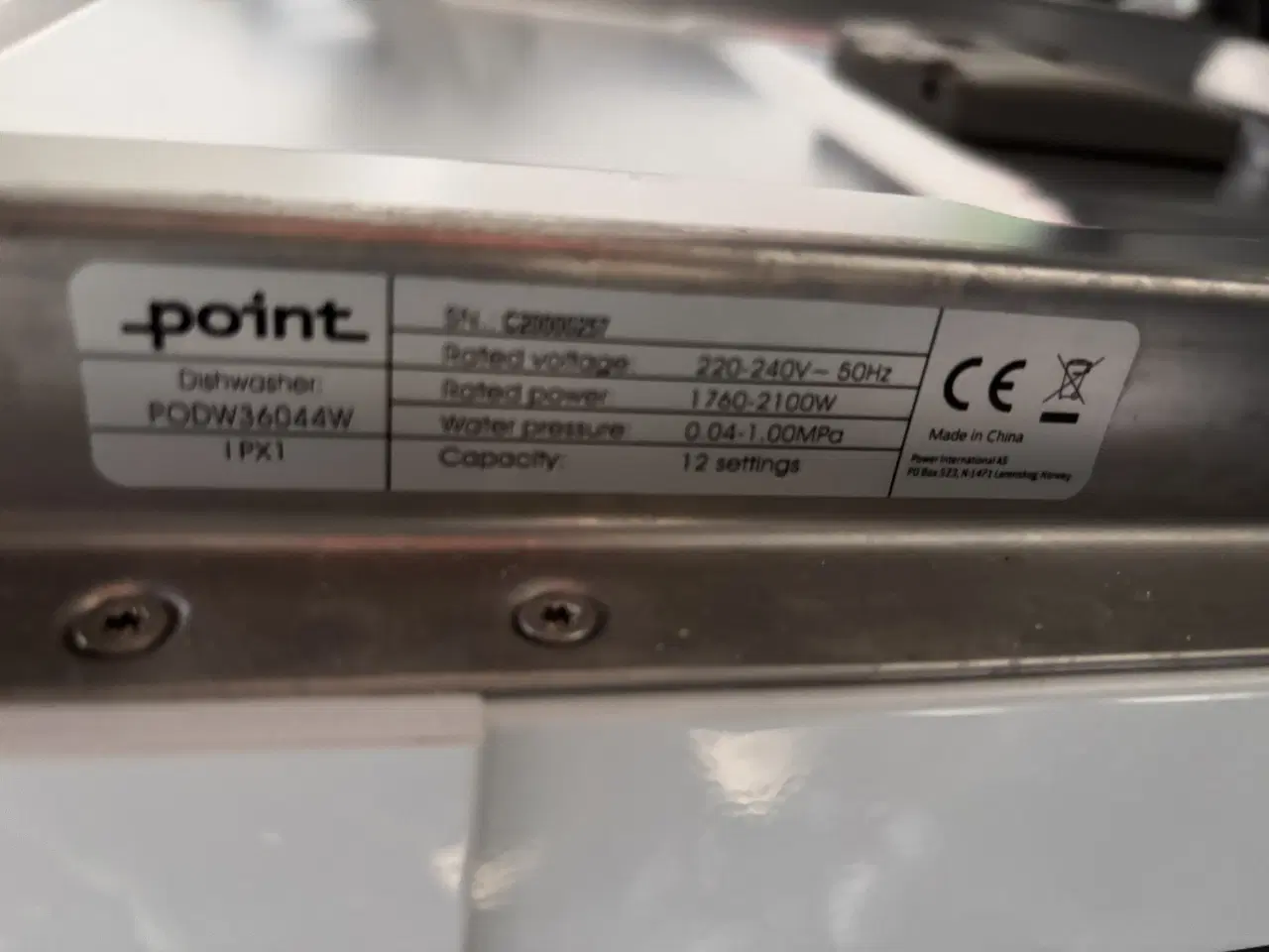 Billede 2 - Point opvaskemaskine