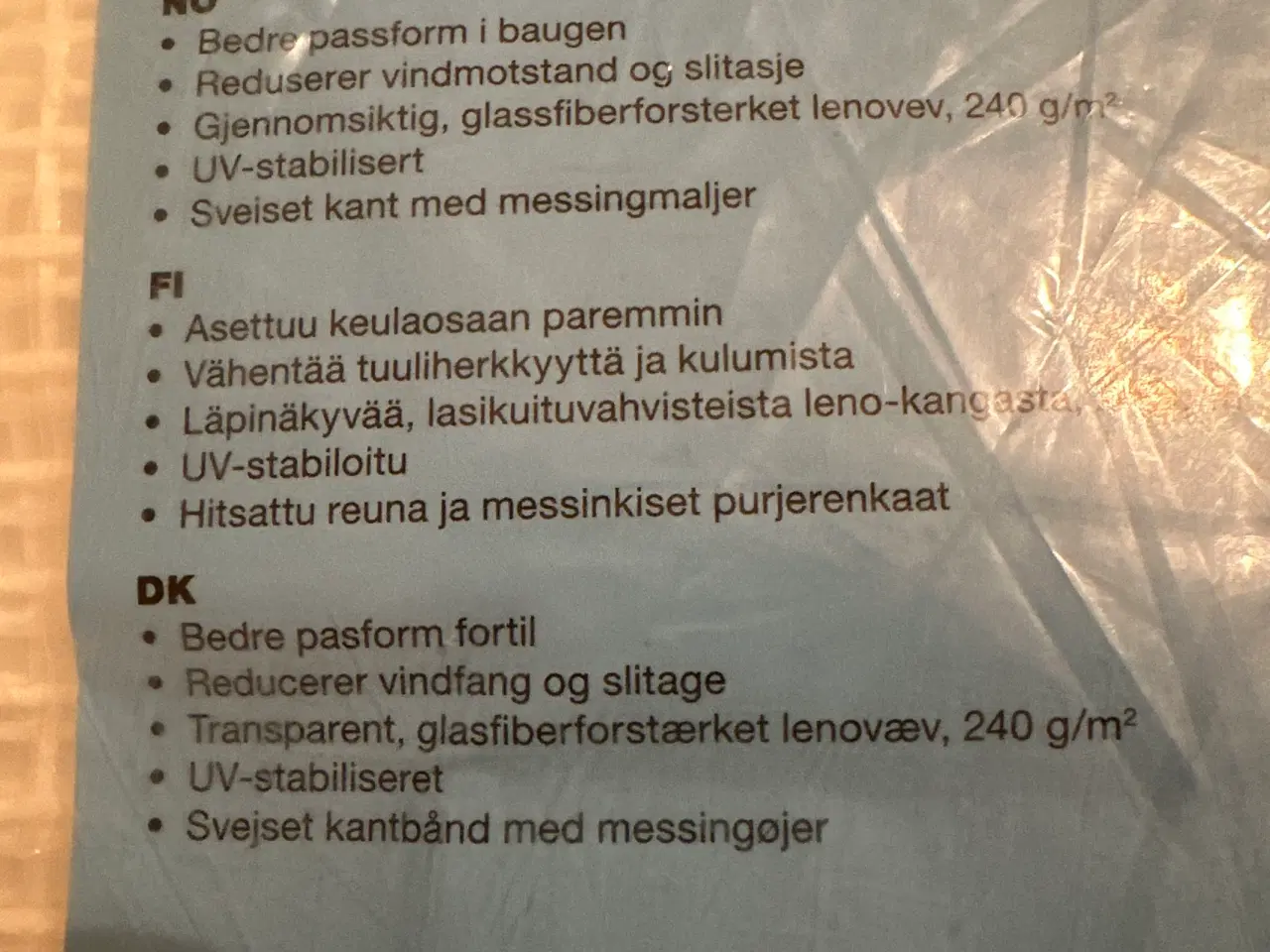 Billede 3 - Båd cover/ presenning 