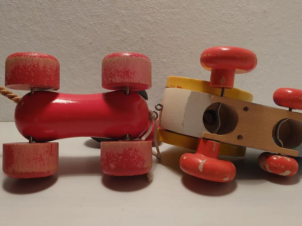 Billede 5 - 2 stk vintage trækdyr i træ. Walter og Kouvalias.