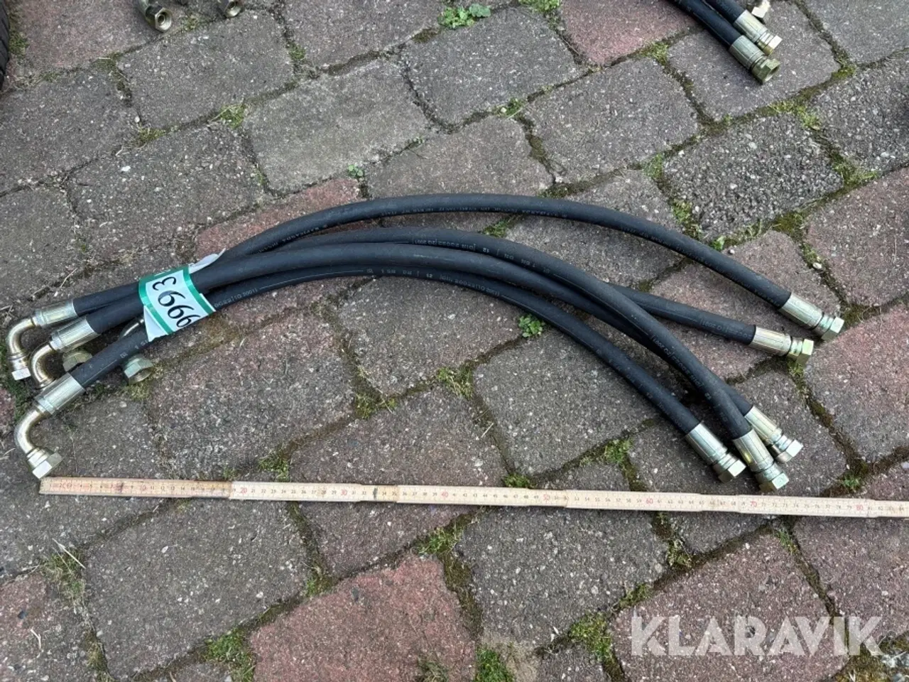 Billede 10 - Hydraulik slanger 5 stk