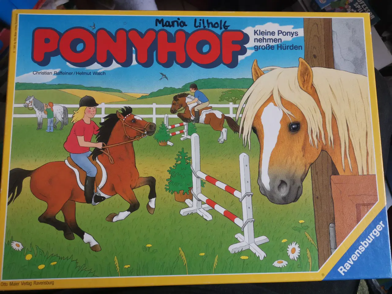 Billede 1 - Ponyhof Brætspil Pony Brætspil