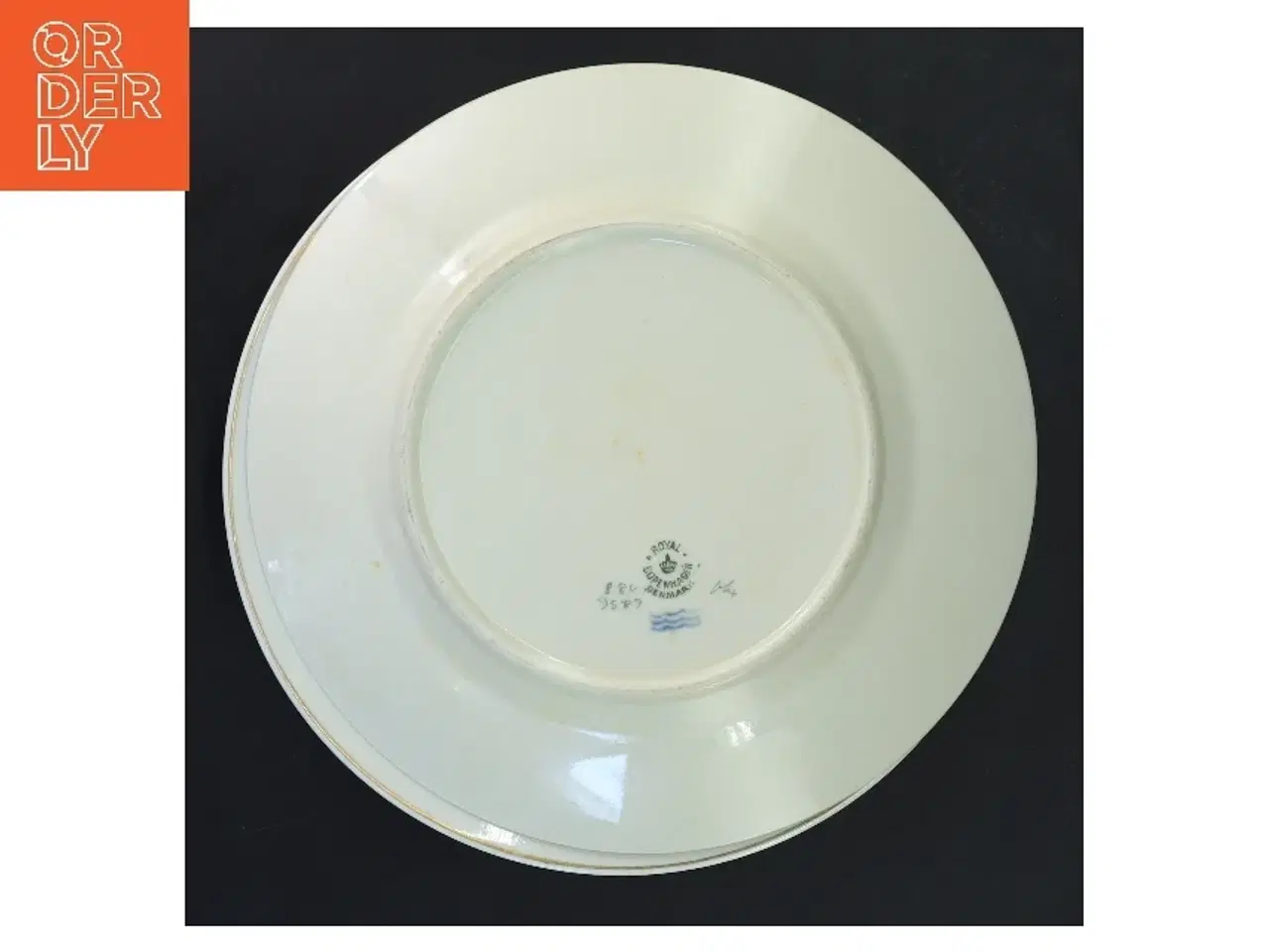 Billede 2 - Frokost tallerkener Hjertegræs, Royal Copenhagen(str. 5 stk Ø 22 cm) fra Royal Copenhagen (str. 5 stk Ø 22 cm)