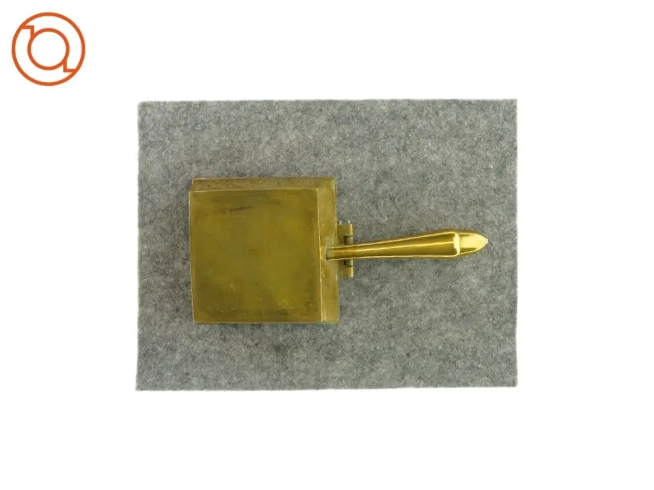 Billede 3 - Messing fejebakke