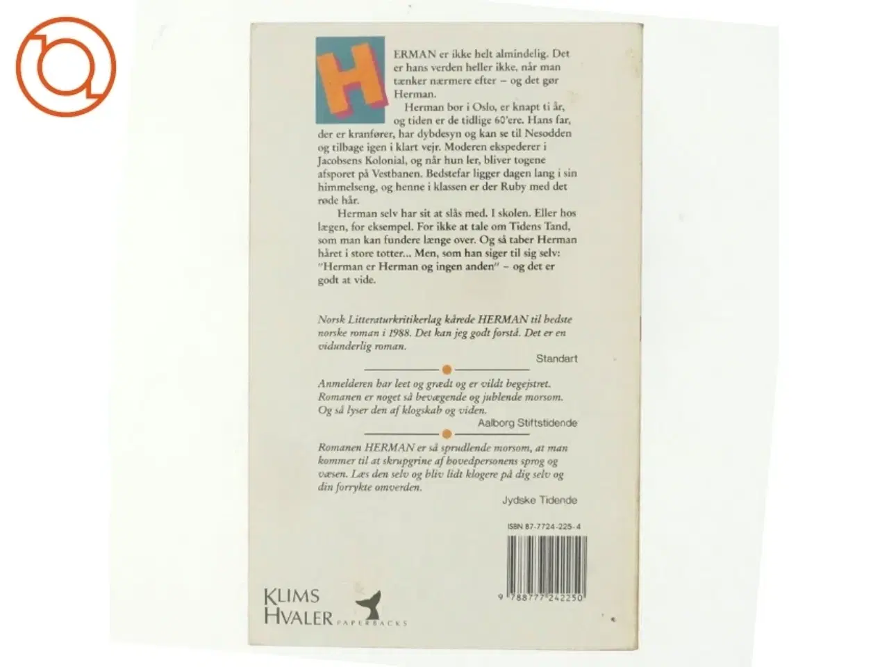 Billede 3 - Herman af Lars Saabye Christensen (f. 1953) (Bog)