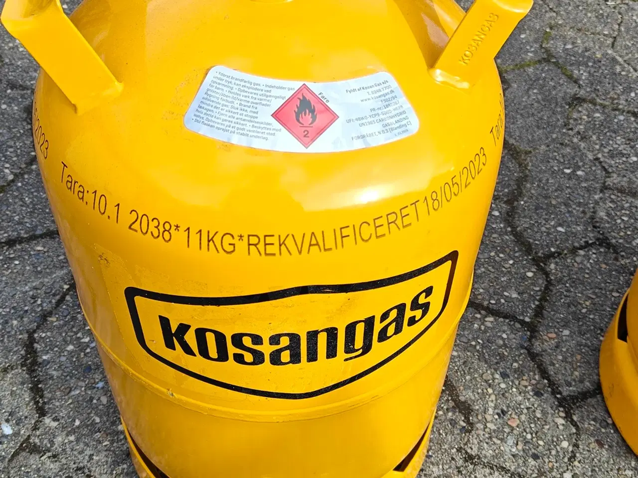 Billede 2 - 3 x Plomberede 11 kg Gasflasker - 7260 Sdr Omme