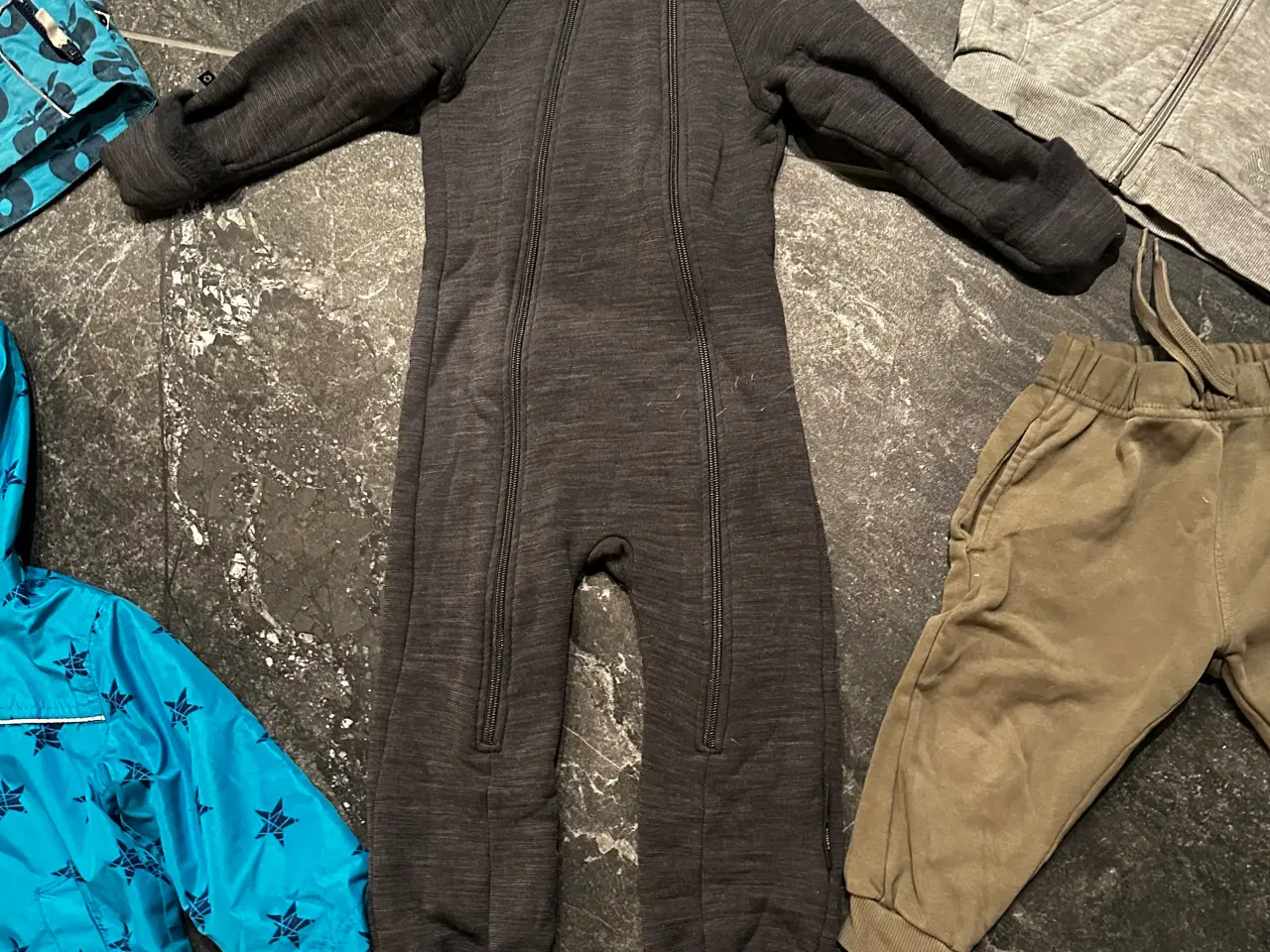 Billede 2 - Wool baby suit, fleecedragt.