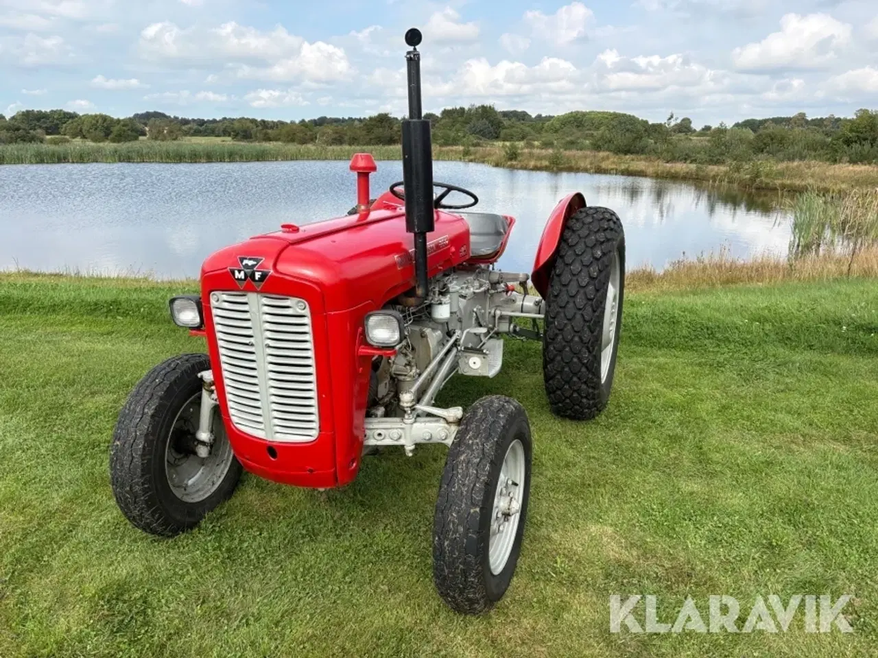 Billede 2 - Veterantraktor Massey Ferguson 35X 3-cylindret diesel