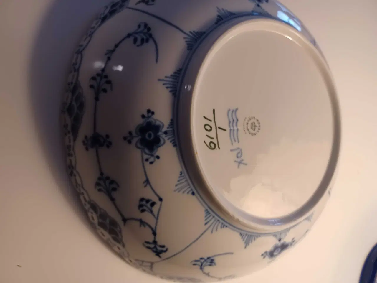 Billede 2 - Helblonde musselmalet frugt/ salatskål