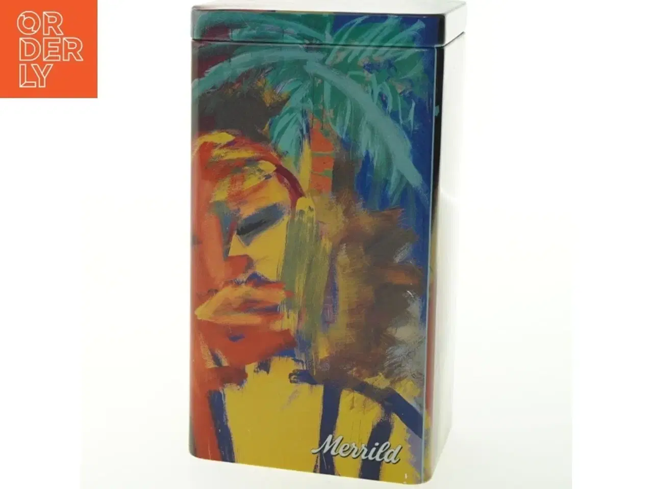 Billede 1 - Merrild metal opbevaringsboks fra Merrild ( 1 )