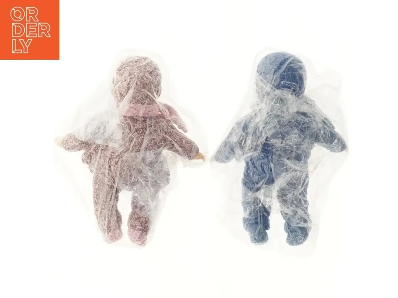 Billede 2 - Dukker i strikket tøj (str. 27,5 cm)