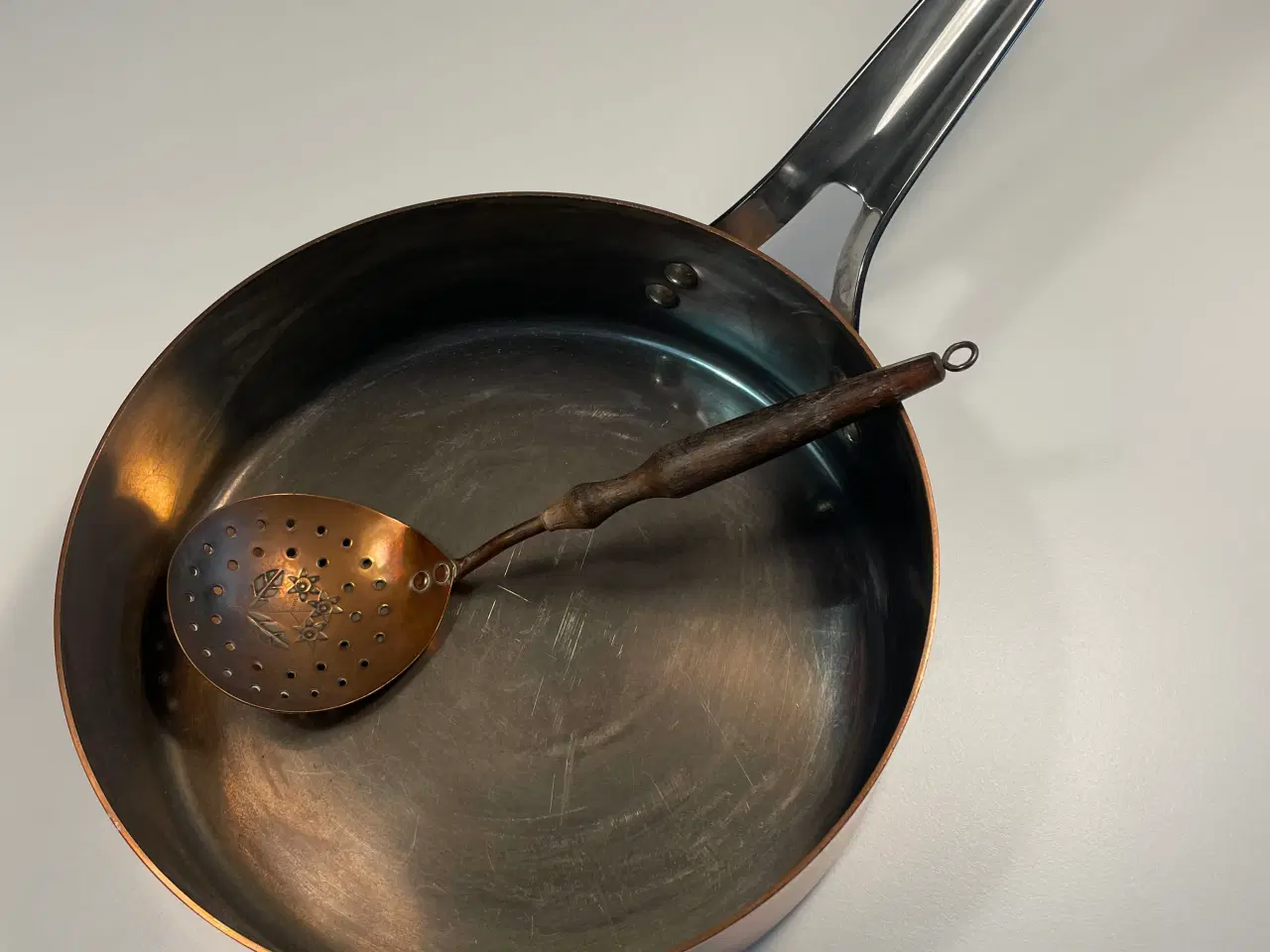 Billede 8 - Kobber gryder og pander stk pris