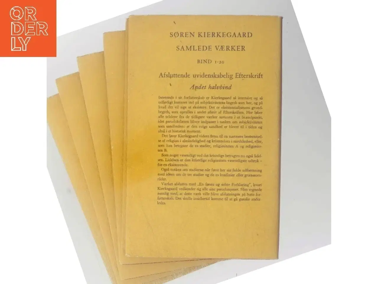 Billede 3 - Samlede Værker af Søren Kierkegaard (Bog)