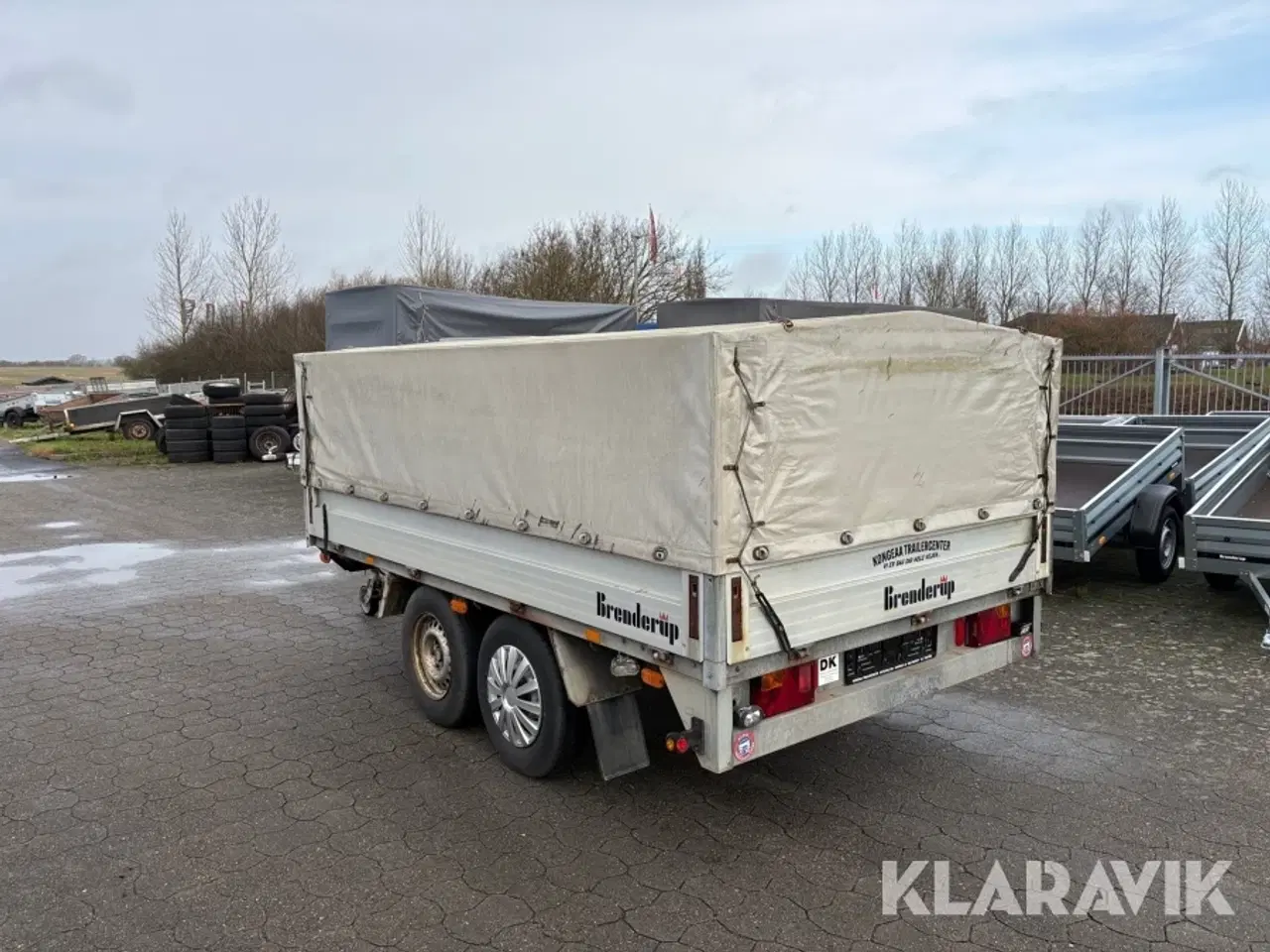 Billede 3 - Trailer Brenderup 2500 med høj presenning