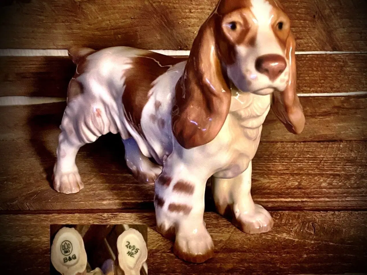 Billede 1 - * Bing & Grøndahl; Cockerspaniel (2095)