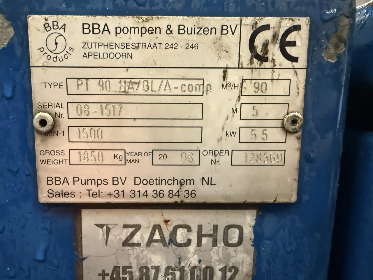 Billede 2 - Bba diesel støjdæmpet grundvandspumpe