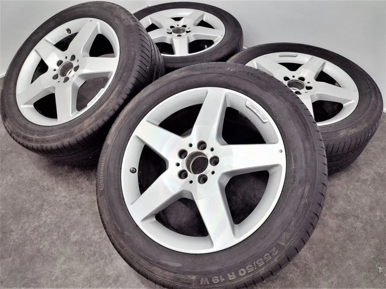 Billede 2 - 5x112 19" ET59 AMG US sommersæt inkl. TPMS