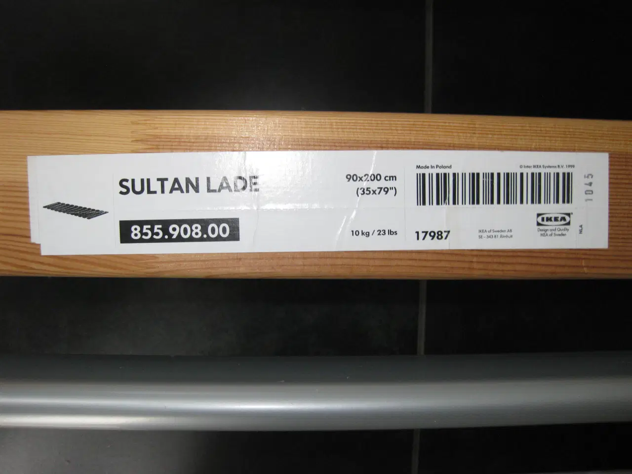 Billede 3 - God Ikea Metal / Stål seng