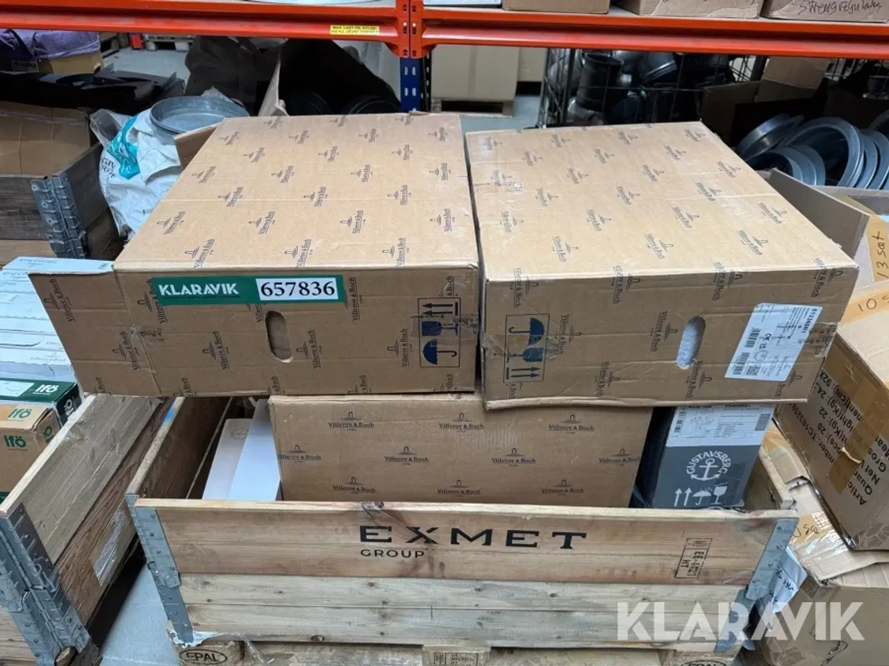 Billede 1 - Badeværelsesvask 7 styks i alt LOT