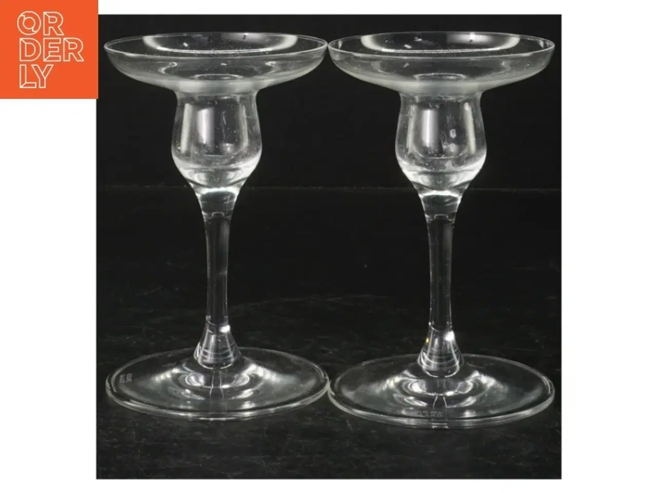 Billede 1 - Glas (str. Ø 9 cm. længde, 13 cm)