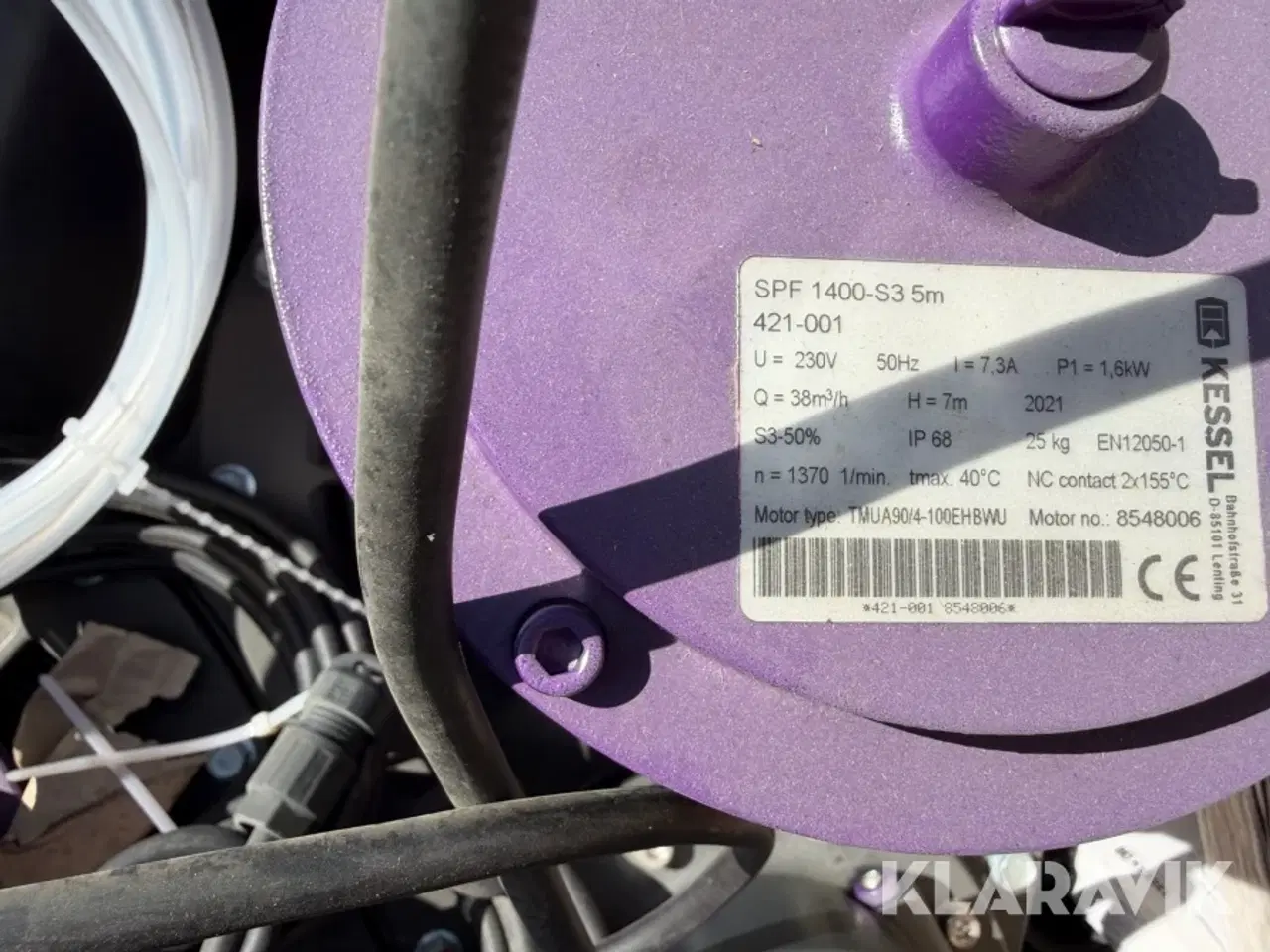 Billede 8 - Pumpe- og løftestation Kessel Aqualift F Duo 1400 W Komfort