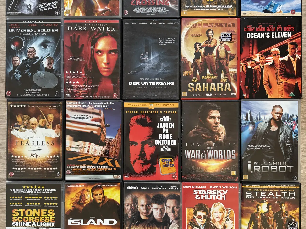Billede 1 - 20 DVDér. Forskellige 