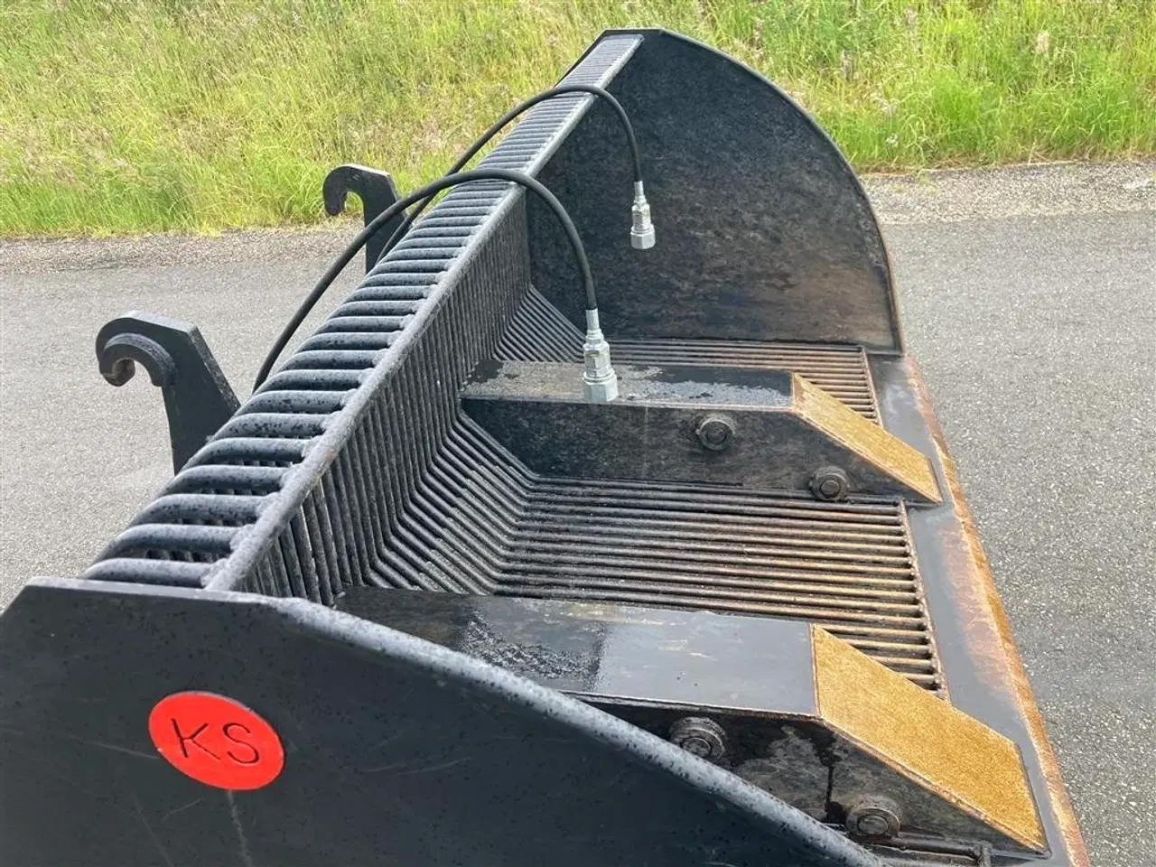Billede 12 - KS Højtipskovl for kartofler Demoskovl 11-2023 buede gavle KS edition