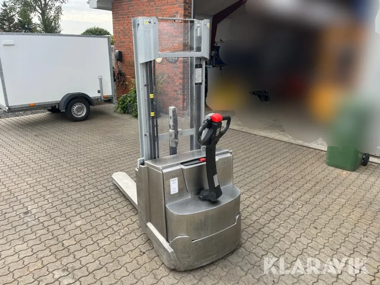 Billede 5 - El-stabler Toyota SWE140L 1400/2000kg - rustfri med initialløft